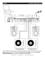 Page 16©American Audio®   -   www.americanaudio.us   -   19MXR Instruction Manual Page 16
 19MXR                              TYPICAL MIXER SET-UP
TU RNTA BLE
This	image	details	a	typical	DJ	Set	Up	consisting	of	a	microphone,	turntables,	CD	players,	and	a	tape	deck.
Note:	Turntables	can	only	be	connected	to	the PHONO LEVEL RCA JACKS.	Be	sure	the	LINE LEVEL 
SELECTOR SWITCHES are	in	the	"PHONO"	position	when	using	turntables.	
T U RNTA BLE 