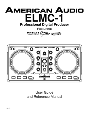 Page 1Featuring:
User Guide 
and Reference Manual
   4/13
ELMC-1
Professional Digital Producer 
