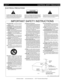 Page 4
ELECTRICAL PRECAUTIONS
RISK OF ELECTRIC SHOCKDO NOT OPEN
CAUTION
The exclamation point within an equilateral triangle is
intended to alert the  user  to the  presence  of important
operating  and maintenance  (servicing) instructions  in
the literature accompanying the appliance.
The lightning flash with arrowhead symbol, within anequilateral triangle, is intended to alert the user to thepresence of uninsulated "dangerous voltage" within the
product's  enclosure  that may  be of sufficient...