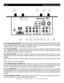 Page 8
  Q-D3™                                                                Controls  and  Features  Cont.
©American Audio®   -   www.americanaudio.us   -   Q-D3™ Instruction Manual Page 8
20. AC VOLTAGE SELECTOR - This switch is used to adjust the operating voltage. Operating voltage 
can  be  toggled  between  115V/50Hz  or  230V/60Hz.  Always  be  sure  the  selector  is  set  to  the  proper 
voltage for your area before attempting to operate the unit. 
21. PLAYER CONTROL - These jacks are used to...