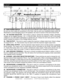 Page 12
©American Audio®   -   www.americanaudio.us   -   Q-FX19™ Instruction Manual Page 12
33.  MAIN POWER SWITCH -  This is the main power ON/OFF button. Before main power is applied, 
be  sure  you  have  made  all  connections  to  the  mixer.  Also  be  sure  your  ampliﬁer(s)  is(are)  tuned  off. 
Remember to avoid damaging pops to the speakers, the mixer is turned on ﬁ rst and turned off last.
34.    AC  VOLTAGE  SELECTOR  -  This  switch  is  used  to  change  the  operating  voltage.  Operating...