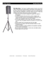 Page 11
©American Audio®   -   www.americanaudio.us   -  Tri Pack System   -   Instruction Manual Page 11
Tri Pack System                                                           Satellite Mounting 
Pole Mounting – The Impact 3 satellite speakers include a pole mount 
option. The pole mount socket located on the bottom of the speaker may 
be used to secure the speaker to a speaker tri-pod, such as the American 
Audio®  SPS-1B  as  illustrated  on  the  left.  Always  be  sure  to  follow  the 
guidelines...