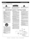 Page 3
©American Audio®   -   www.americanaudio.us   -  Tri Pack Live   -   Instruction Manual Page 3
ELECTRICAL PRECAUTIONS
RISK OF ELECTRIC SHOCKDO NOT OPEN
CAUTION
The exclamation point within an equilateral triangle is
intended to alert the  user  to the  presence  of important
operating  and maintenance  (servicing) instructions  in
the literature accompanying the appliance.
The lightning flash with arrowhead symbol, within anequilateral triangle, is intended to alert the user to thepresence of...