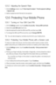 Page 5855
12.5.2  Adjusting the Speech Rate
1. On the Settings screen, touch Voice input & output > Text-to-speech settings 
> Speech rate.
2.  Select a speed at which the text is to be spoken.
12.6  Protecting Your Mobile Phone
12.6.1  Turning on Your SIM Card PIN
1. On the Settings screen, touch Location & security > Set up SIM card lock.
2. Select the Lock SIM card check box.
3.  Use the keyboard to enter the SIM card PIN, and then touch OK.
4.  To change the SIM card PIN at any time, touch Change SIM PIN....