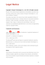 Page 7470
Legal Notice
Copyright © Huawei Technologies Co., Ltd. 2014. All rights reserved.
No part of this manual may be reproduced or transmitted in any form or by 
any means without prior written consent of Huawei Technologies Co., Ltd. 
and its affiliates (Huawei).
The product described in this manual may include copyrighted software of 
Huawei and possible licensors. Customers shall not in any manner reproduce, 
distribute, modify, decompile, disassemble, decrypt, extract, reverse 
engineer, lease, assign,...