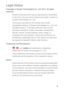 Page 43
Legal Notice
Copyright © Huawei Technologies Co., Ltd. 2011. All rights 
reserved.
No part of this document may be reproduced or transmitted 
in any form or by any means without prior written consent of 
Huawei Technologies Co., Ltd.
The product described in this manual may include 
copyrighted software of Huawei Technologies Co., Ltd. and 
possible licensors. Customers shall not in any manner 
reproduce, distribute, modify, decompile, disassemble, 
decrypt, extract, reverse engineer, lease, assign, or...