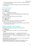 Page 110Youcanentermultiplekeywords,suchasTomNewYork.Thesystemwillfindcontacts
thatmeetthesearchcriteria.
3 Selectacontact.Y oucanthenchoosetocallthem,sendthematextmessage,oredittheir
contactinformation.
Sharingcontacts
Shareacontact'svCard 1 Open Contacts
.
2 Touch !Import/Export!
Sharecontact.
3 Selectthecontactsyouwanttoshare,ortouch Selectalltoselectallcontacts,andthen
touch Sharecontact
.
4...