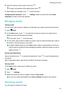 Page 1182
Opentheemailyouwanttoreplytoandtouch .
Toreplytoallrecipientsoftheoriginalemail,touch .
3 Afterdraftingyourmessage,touch tosendtheemail.
Configuringfastresponses: T
ouch !Settings.Selectanaccountandtouch
Quick
responsestocreateoreditafastresponse.
Managingemails
V

iewingemails
Youcancheck,reply,forwardordeleteyouremailsafteryourcreateapersonalemailaccount.
1 Open Email.
2 OntheInbox screen,touch...