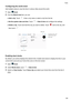 Page 135Configuringtheworldclock
Addmultipleclockstoviewthetimeinvariouscitiesaroundtheworld.
1 Open Clock.
2 FromtheW
orldclocktab,youcan:
z Addacity :Touch .Enteracitynameorselectacityfromthelist.
z Setthesystemdateandtime:T

ouch !Date&timeandconfigurethesettings.
z Deleteacity :T

ouchandholdthecityyouwanttodelete.Touch nexttothecity,and
thentouch .
Enablingdualclocks...