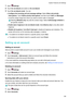 Page 1451
Open Settings.
2 T
ouchDonotdisturb andswitchonDonotdisturb .
3 Touch Donotdisturbmode .Youcan:
z Configuretheincomingcallandmessagesettings :SelectAllowonlypriority
interruptions .TouchDefinepriorityinterruptions ,andthentouchCallsandMessages
tosetthecontactrangefromwhomyouwanttoreceivecallsormessages. Selecting
Whitelistonly 
 onlysetsthecontactrange.Select Call/messagewhitelistto
setspecificcontacts.
z...