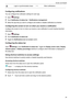 Page 30Loginorsynchronizationissue Morenotifications
Configuringnotifications
Y oucanconfigurethenotificationsettingsforeachapp.
1 Open Settings.
2 T

ouchNotification&statusbar!Notificationsmanagement.
3 Selecttheappthatyouwanttoconfigureandenableordisablenotificationsasdesired.
Configuringthescreentoturnonwhenyoureceiveanotification
Configurethescreentoturnonwhenyoureceiveanewnotificationtoavoidmissingimportant
information.
1 Open Settings.
2 T...