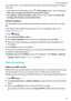 Page 67Loginastheowner.Youcanauthorizeauserorguesttomakecallsandaccessyourcontacts
intwoways:
z Swipedownfromthestatusbarandtouch !Moresettings.Selectauser
,andthentouch
Allowcalls,messages,andsharingofcommunicationhistory .
z OpenSettings!Advancedsettings! Users,selectanuser,andthentouchAllowcalls,
messages,andsharingofcommunicationhistory .
UsingPrivateSpace...