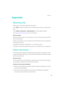 Page 193Appendix
186
Appendix
Obtaining help
Read the Quick Start Guide included with your phone.
Go to HiCare to read the user guide, learn more about Huawei services, or obtain online 
help.
Touch Settings > About phone > Legal information to read the legal information.
Visit http://consumer.huawei.com for more information.
About this guide
All pictures and illustrations in this document are for your reference only and may differ 
from the final product.
Features in this guide are for your reference only. Some...