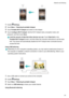 Page 671EnableSettings .
2 Touch More!Tethering&portablehotspot .
3 Touch PortableWi-Fihotspot andswitchonthehotspot.
4 Touch ConfigureWi-Fihotspot .SettheWi-Fihotspotname,encryptionmode,and
password,andthentouch Save.
Limittheamountofdatathatotherdevicescanuse TouchDatalimit onthe
PortableWi-Fihotspot screen,andthenfollowtheonscreeninstructionstosetthedata
limit.YourphonewillautomaticallydisabletheWi-Fihotspotwhenconnecteddevices...