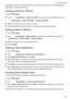 Page 107Bydefault,theexported.vcffileissavedtotherootdirectoryofyourphone'sinternalstorage.
Open Filestoviewtheexportedfile.
ImportingcontactsfromaSIMcard 1 Open
Contacts .
2 Touch
!Import/Export !ImportfromSIM .IfyourphonehasdualSIMsupport,touch
!Import/Export !ImportfromSIM1 orImportfromSIM2 .
3 Selectthecontactsyouwanttoimportandtouch
.
4 Choosetheimportlocation.Yourphonewillautomaticallyimportthecontacts....