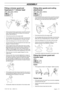 Page 11ASSEMBLY
English – 111151471-95   Rev. 1  2009-01-16
Fitting a trimmer guard and 
Superauto II 1 trimmer head
(326L, 326LS, 326Lx, 326LDx)
•Fit the correct trimmer guard (A) for use with the trimmer 
head. Hook the guard onto the ﬁtting on the shaft and 
secure it with the bolt (L).
• Fit the drive disc (B) on the output shaft.
• Turn the blade shaft until one of the holes in the drive disc 
aligns with the corresponding hole in the gear housing.
• Insert the locking pin (C) in the hole to lock the...