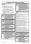 Page 194ALLMÄNNA SÄKERHETSINSTRUKTIONER
194 – Svenska1155296-38 Rev.1 2012-11-19
Åtgärder före användning av ny 
motorsåg
• Läs igenom bruksanvisningen noggrant.
•(1) - (107) hänvisar till illustrationer på sid. 2-6.
• Kontrollera skärutrustningens montering och 
justering. Se anvisningar under rubrik Montering.
• Tanka och starta motorsågen. Se anvisningar under 
rubrikerna Bränslehantering och Start och Stopp.
• Använd inte motorsågen förrän tillräckligt med 
kedjesmörjolja har nått sågkedjan. Se anvisningar...