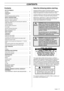 Page 3 
English
 
 – 3
 
CONTENTS
 
ContentsNote the following before starting:
 
Husqvarna AB has a policy of continuous product 
development and therefore reserves the right to modify the 
design and appearance of products without prior notice.
Long-term exposure to noise can result in permanent hearing 
impairment. So always use approved hearing protection.
Maintenance, replacement, or repair of the emission control 
devices and system may be performed by any nonroad 
engine repair establishment or...