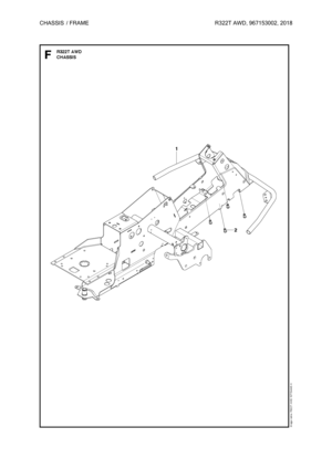 Page 14CHASSIS
/FRAME R322TAWD,967153002, 2018 