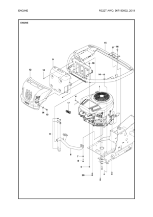 Page 34ENGINE
R322TAWD,967153002, 2018 