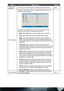 Page 2323
ITEMDESCRIPTIONDEFAULT
Auto source
selectionPress the cursor ◄ ► button to enable auto source selection. OFF
Source selectPress the cursor button ◄ ► to manually select the source. The 
following screen appears. 
Press the cursor button ▲▼ to move up and down the menu. 
Press the cursor button to select an input source:
RGB: select RGB input to display images from a computer.
DVI: select Digital Video Input for digital display quality.
HDMI: select High-Deﬁ nition Multimedia Interface. HDMI is a...