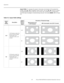 Page 52Operation
38 Planar PD8130/PD8150 Installation/Operation Manual
PRELI
MINAR
Y
Aspect Ratio: To change the aspect ratio (size and shape) of the projected 
image, press 
 or  to highlight Aspect Ratio. Use the  or  buttons to select 
the appropriate aspect ratio for your screen size, installed lens configuration 
and the type of program material being viewed, then press ENTER; refer to 
Table 
4-2. 
Table 4-2. Aspect Ratio Settings 
Aspect 
Ratio 
Setting
Description
Aspect 
Ratio of 
Source...