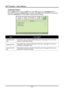 Page 38
DLP® Projector – User’s Manual 
Advanced Feature 
Press the Menu button to open the OSD menu. Press ◄► to move to the 
Installation II menu. 
Press 
▲▼  to move to the 
Advanced menu and then press  Enter or ►. Press ▲▼ to move up and 
down in the  Advanced menu. Press 
◄► to change values for settings.  
 
Item Description 
OSD Menu Set-
ting Press Enter /  ► to enter the OSD setting menu. See page 31 for more infor-
mation on 
OSD Menu Setting. 
Press Enter/  ► to enter the Peripheral Test menu. See...