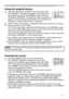 Page 23
21

Operating
• The zoom level can be finely adjusted. Closely watch the screen to 
find the level you want.
NOTE
BLANKLASER
ASPECT
 ESC MENU RESET   POSITION AUTO    MAGNIFY MY BUTTON VOLUME ON 1    MUTE OFF 2 FREEZE KEYSTONE SEARCH 
PUSH ENTER
 PAGE UP  PAGE DOWN
 STANDBY/ON VIDEO RGB
LASERINDICATOR
BLANKLASER
ASPECT
 ESC MENU RESET   POSITION AUTO    MAGNIFY MY BUTTON VOLUME ON 1    MUTE OFF 2 FREEZE KEYSTONE SEARCH 
PUSH ENTER
 PAGE UP  PAGE DOWN
 STANDBY/ON VIDEO RGB
LASERINDICATOR
1.Press the ON...