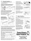 Page 2STEP 1. INSTALL PANEL SUPPORTS 
  (J-CHANNEL or FRIEZE MOULDING)
•  Always start at one end of the house.
•  No overlap is needed where lengths meet.
•  Nail on approximate 16 centers.
FOR PROJECTS I AND III, WHERE NEW OVERHANG WILL BE ON 
THE SAME ANGLE AS EXISTING OVERHANG OR RAFTERS
Install along wall of house by nailing through long leg into existing wooden 
overhang or rafters.
STEP 3: INSTALL FRONT TRIM 
  (Fascia or 1 Fascia Runner)
Note: If you are removing your existing gutter, mark the...