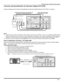 Page 45CONEXIONES DEEQUIPOOPCIONAL
7
Conexión del Decodificador de Televisión Digital (DTV-STB)
Utilice este diagrama para conectar el decodificador de Televisión Digital Panasonic (DTV-STB) a su Televisor.
Notas:
El televisor tiene un grupo de entradas de video compuesto, que tiene tres entradas: Y, PByPR. Los entradas separadas para las
señales compuestas de color, proveen una mejor separación de luminancia y color. Utilice las entradas de audio compuesto;
Izquierda (L) y Derecha (R) para conectar las...