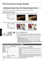 Page 36Fine-tuning the Image Quality
Adjusting the Output Value of the Projected Image (Gamma)
You can adjust the output value of the projected image with respect to the video signal input.
Example of gamma adjustment
The overall image appear brighter with respect to the original image, making the dark areas more visible.
.Increases the contrast with respect to the original image, creating a greater sense of depth.
. 1
Press the [GAMMA] button
0 Pressing the [GAMMA] button each time switches the setting in...