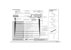 Page 2915
STEERINGWHEEL
REMOTE
KD-A645 / KD-R640 KD-R540 / KD-R440
Bloque de fusibles 
del vehículo
Interruptor de encendido
Conexión recomendada
Luz azul/amarilla
KD-A645 
solamente
Mazo de conductores del vehículo 
específico (adquirido por separado) Para más información:
Metra Electronics: www.metraonline.comScosche Industries: www.scosche.com
Azul/blanco: Al amplificador Azul: A la antena motriz
Realice esta conexión si el 
mazo de conductores de 
fábrica de su vehículo no 
incluye el cable del “interruptor...