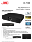 Page 1LX-FH50  
High Brightness DLP®   
Home Theatre Projector  
5000 Lumen Brightness 
with DLP® Technology  
Key Features 
•Highest brightness delivered by high powered lamp design  
   （5 ,000lm） 
•High Quality Image by DLP ® Technology  
•High-definition  1920 x 1080 widescreen  resolution with 10-Bit Deep Colour 
•Supports 3D in Full HD 1080p (3rd-party DLP -Link certified accessories required)  
•1.6 x Zoom & Focus  
•Dual  HDMI, Component, Video  and Analog -PC Inputs  
•HDMI 1.4a with audio, HDCP 1.3...