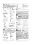 Page 22
Selects folder of the MP3/
WMA
Selects track
Fast-forwards or reverses 
the track
Using the remote controller
5 U / D ∞:  Selects folder of the MP3/WMA
2 R / F 3: Selects track
2 R / F 3[Hold]:  Fast-forwards or reverses the track
Listening to the radio 
~
] “FM” or “AM”
Ÿ
“ST” lights up when receiving an FM stereo broadcast with sufficie\
nt 
signal strength.
•  Hold either one of the buttons until “M” flashes, then press it repeatedly to manually search for station.
When an FM stereo broadcast is...