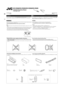 Page 811
KD-R306/KD-R305/KD-R206/KD-R205
Installation/Connection Manual
°“√µ‘¥µ—Èß/§ ŸË¡◊Õ°“√µ ‘¥µ—Èß
GET0564-006A
[U/UH]
J
Handles
§—π∫ —ß§—∫
F
Washer (ø5)
ª√–‡° Áπ«ß·À«π (ø5) G
Lock nut (M5)πÕµ≈
ÁÕ§ (M5) H
Mounting bolt (M4 
× 5 mm; M5  × 12.5 mm) ≈ —°µ‘¥ (M4 × 5 ¡¡.; M5 × 12.5 ¡¡.)
A
 / B
Hard case (for KD-R306/KD-R305)/Control panel
≈—ß∫√√® ÿ ( ”À√—∫ KD-R306 À√◊Õ KD-R305)/ÀπÈ“ªí¥
C
Sleeve
ª≈Õ°À ÿÈ¡
D
Trim plate
·ºËπ‚≈À–¢Õ∫·µ Ëß
E
Power cord
“¬‡§‡∫‘≈°”≈—ß
 ENGLISH
This unit is designed to operate on  12 V...