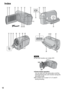 Page 12
1

Index
NOTES
• The LCD monitor can rotate 270°.
• Power-linked operation
  You can also turn the camcorder on/off by 
opening/closing the LCD monitor during the recording mode.• Be careful not to cover 4, 5, 7 and 9 during shooting.
GETTING STARTED 