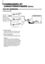 Page 40COMMANDES ET
CARACTERISTIQUES 
(Suite)
VUE DE DERRIERE
6

Vers prise secteur
(220 – 240 V CA,
50 Hz/60 Hz)
Pour Royaume-Uni Pour pays d’Europe Vers prise
secteur (120 V CA,
50 Hz/60 Hz)Pour États-Units et Canada
yEntrée CA [AC IN]
Connecteur d’entrée d’alimentation. Brancher le cordon
d’alimentation CA 
u fourni sur une prise de courant
secteur (120 V CA ou 220 – 240 V CA, 50 Hz/60 Hz).
uCordon d’alimentation
Brancher le cordon d’alimentation fourni (120 V CA ou
220 – 240 V CA, 50 Hz/60 Hz) au connecteur...