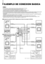 Page 78•Antes de conectar su sistema asegúrese de que todas las unidades estén desconectadas.•La ilustración de abajo muestra algunos ejemplos de diferentes conexiones.
Las conexiones de terminales pueden diferir dependiendo del componente conectado.
Asegúrese de referirse a las instrucciones suministradas con la unidad/des que está conectando.
•Cada para de terminales de entrada (IN) y de salida (OUT) están conectados en puente.•Si no está conectando ningún equipo a un terminal de salida (OUT) en puente,...