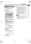 Page 4744
Ripping sound directly from a CD to a USB device
1Connect the USB device. 
• Refer to page 20. 
2Press [USB 3]. 
3Press 7 to stop playback.
TV screen
4Press 5, /, 2 or 3 (cursor) 
repeatedly to select the desired 
track/group. 
5Press [TITLE/DELETE] repeatedly 
to select “T. DELETE” or 
“G. DELETE” in the display win-
dow. 
Display window
• Select “T. DELETE” to delete a track. 
• Select “G. DELETE” to delete a group. 
6Press [ENTER].
TV screen
• To cancel deleting the track/group, press 
[CANCEL]....