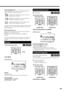 Page 2523
On-screen guide icons ÑÑÑÑÑÑÑÑÑÑÑÑ
During DVD playback, you may see icons displayed over the
picture. These have the following meanings.
Displayed at the beginning of a scene recorded from
multiple angles (see page 30).
Displayed at the beginning of a scene recorded with
multiple audio languages (see page 32).
Displayed at the beginning of a scene recorded with
multiple subtitle languages (see page 29).
A setting is possible to suppress display of these icons. The setting is
entered in the on-screen...