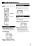 Page 4139
Use the primary remote control to perform MAIN MENU settings.
Buttons used ÑÑÑÑÑÑÑÑÑÑÑÑÑÑÑÑ
MAIN ON SCREEN and the 2/3/5/° cursors.
ON SCREEN LANGUAGE
The on-screen language is the language used in the display for the
MAIN MENU, SOUND MENU, SPEAKER MENU, and DVD
MENU.
The on-screen language is set to ENGLISH. The ON SCREEN
LANGUAGE option is not available on this system.
Setting the SLEEP TIMER
(See page 20)
1.Open the MAIN MENU.
See ÒOpening the MAIN MENUÓ
2.Move the pointer to SLEEP TIMER using the...