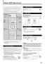 Page 1512
Basic DVD Operations
This manual mainly explains operations using the buttons on
the remote control. You can also use the buttons on the center
unit if they have the similar names (or marks) as those on the
remote control.
If operations using the center unit are different from those
using the remote control, they are then explained.
1 Turn On the Power
Before turning on the system, turn on your TV and select the correct
video input. (See the manual supplied with your TV.)
•When you use a JVC’s TV, you...