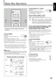 Page 9528
English
Basic Disc Operations
To start playback
Press 3/8.
The source is automatically changed to the
DVD player.
“WAIT” appears on the display for a while,
then the detected disc type appears—DVD, VCD, CD, or MP3. (If
your TV is turned on, the mark corresponding to the detected disc
type appears on the TV screen.)
•When a disc is not loaded, “NO DISC” appears on the display.
Disc play starts from the first chapter or track of the selected disc.
•If a menu appears while playing a DVD or VCD with PBC...