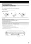 Page 1915
Using the remote control
Putting batteries in the remote control
Before using the remote control, put in two supplied batteries first.
1On the back of the remote control, remove the battery cover.
2Insert batteries.
• Make sure to match the polarity: (+) to (+) and (–) to (–).
3Replace the cover.
If the range or effectiveness of the remote control decreases, replace the batteries. Use two R6S (SUM-3)/AA (15F) type dry-
cell batteries.
CAUTION:
Follow these precautions to avoid leaking or cracking...