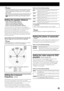 Page 2925
NOTES:
•If you have selected “NO” for the surround back speaker (see page
24), you cannot select this setting. 6.1-channel and 5.1-channel
software is played back in the same way as  “OFF” is selected for
above setting.
•When the sound is not output from the surround back speaker even
though playing back Dolby Digital EX software (bearing the mark
) setting “EX/ES” to “AU TO,” select “ON” instead of “AUTO.”
Setting the speaker distance
—FRNT D (front speaker distance),
CNTR D (center speaker...