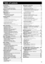 Page 51
Table of contents
Introduction ........................................... 2
About this manual ............................................................. 2
Precautions ........................................................................ 2
Checking the supplied accessories ................................. 2
Names of parts and controls .................. 3
Center unit .......................................................................... 3
Remote control...