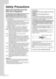 Page 4G-3
Some Do’s and Don’ts on the
Safe Use of Equipment
This equipment has been designed and manufactured to
meet international safety standards but, like any
electrical equipment, care must be taken if you are to
obtain the best results and safety is to be assured.
DO read the operating instructions before you attempt to usethe equipment.
DO ensure that all electrical connections (including the mains plug, extension leads and interconnections
betweenpieces of equipment) are properly made and in
accordance...