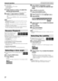 Page 34Advanced operations
31
7For MP3/WMA:
During playback or while stopped
For JPEG/MPEG4:
While stopped
1Press Cursor 3/2/Y/5 to select the 
desired group/track/file.
For MP3/WMA, playback starts from the selected track.
2Press 3 (play button) or ENTER.
Track playback/slide-show starts from the selected track/
file.
When you press ENTER for JPEG, only the selected file is 
played back.
NOTE
During playback, you can locate the desired track/file by pressing 
x/4 or Cursor 5/Y.
You can also check playback...