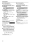 Page 48Advanced operations
45
When using the on-screen bar:
1Press ON SCREEN twice.
The on-screen bar appears on the TV screen.
2Press Cursor / to move  to  .
3Press ENTER.
The following pop-up window appears under the selected item.
4Press Cursor / repeatedly to select 
the Repeat mode.
• You can select the Repeat modes as follows:
For DVD
 CHAPTER 
 TITLE 
ALL 
 A-B 
 OFF 
  
(back to the beginning)
For Video CD/SVCD/Audio CD
 TRACK 
 DISC 
 ALL 
 A-B 
 OFF 
 (back to 
the beginning)
For MP3...