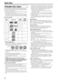 Page 63
About discs
This system has been designed to play back the following discs:
DVD Video (DVD), Video CD (VCD), Super Video CD (SVCD), 
Audio CD, CD-R and CD-RW.
 This system can also play back MP3 and JPEG files recorded on 
CD-Rs and CD-RWs. (Apg. 23)
 This system can also play back finalized DVD-Rs recorded in 
DVD VIDEO format. However, some discs may not be played 
back because of their disc characteristics or recording conditions.
Discs you can play:
*Note on Region Code
DVD players and DVDs have...